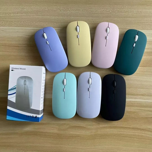 Mouse Inalambrico USB Bluetooth Colores